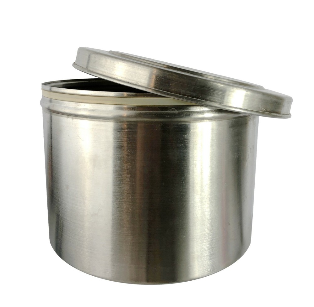 Endurance Round Stainless Steel Stacking Kitchen Canisters 2 Sizes