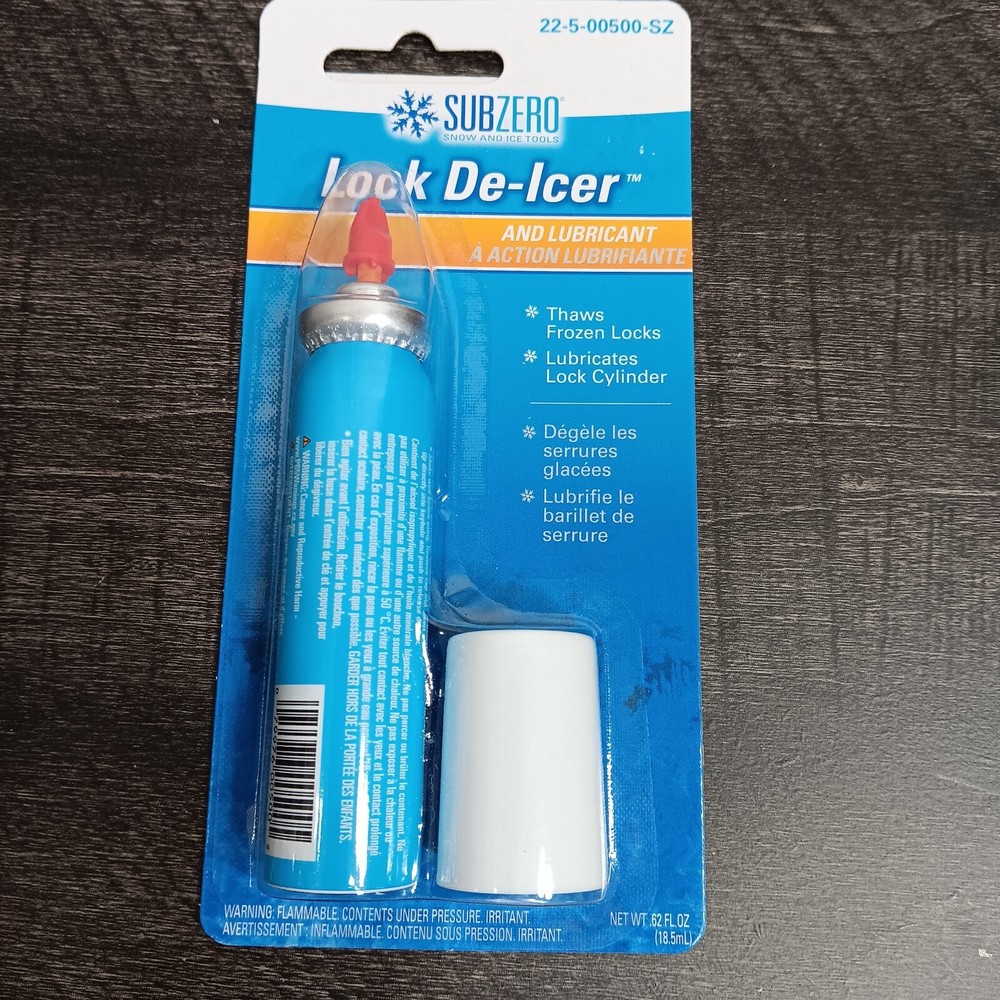 SUBZERO Lock De-Icer & Cylinder Lubricant for Padlocks, Auto Locks & More! #1