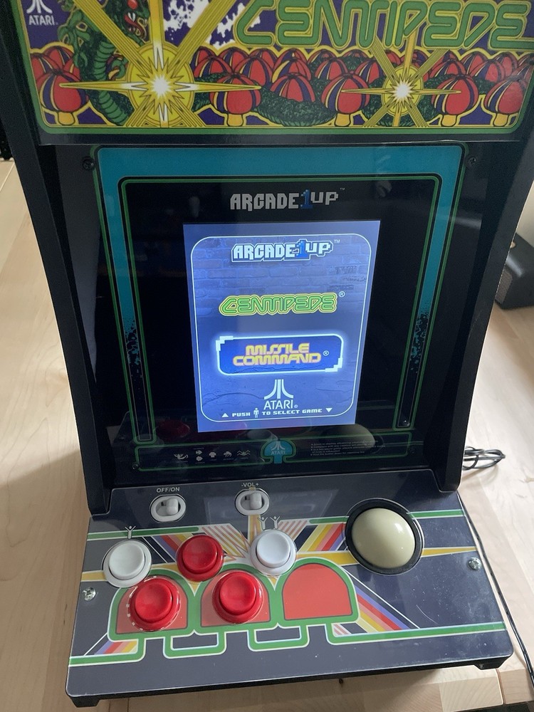 Arcade 1UP Countercade Centipede Video Game Fully Functional