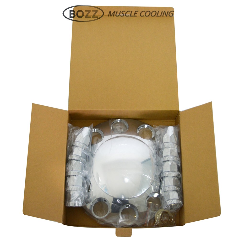 Front Axle Dome Cover Set 33 mm Thread-On