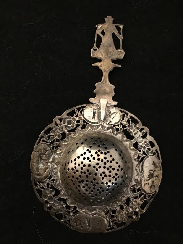 Antique Dutch Silver Tea Strainer MAKE ME AN OFFER!!!