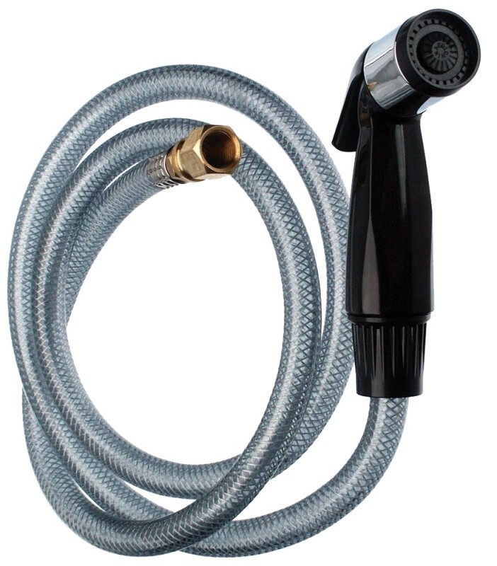 NEW Danco 80762 KITCHEN SINK Spray Hose And Head Assembly Black Plastic 1808401