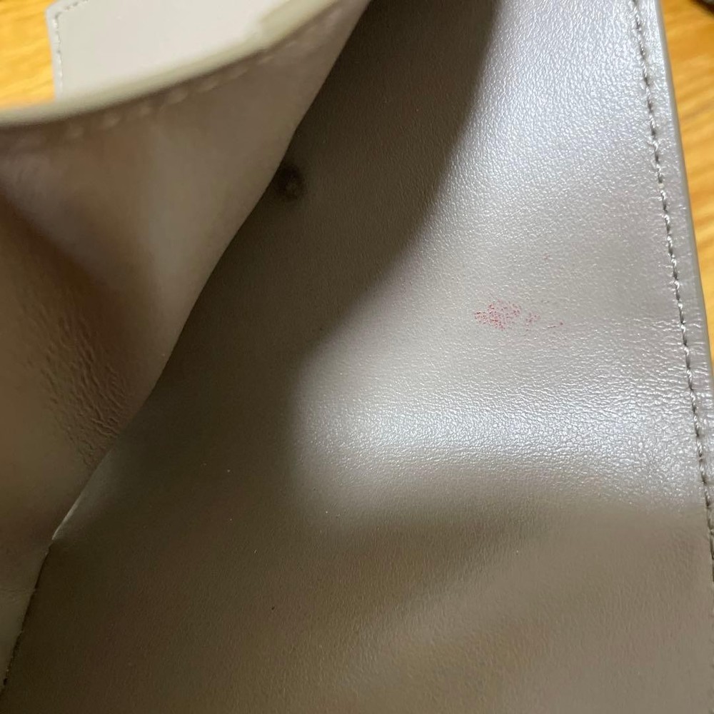 CELINE Gray Tri fold Wallet From Japan