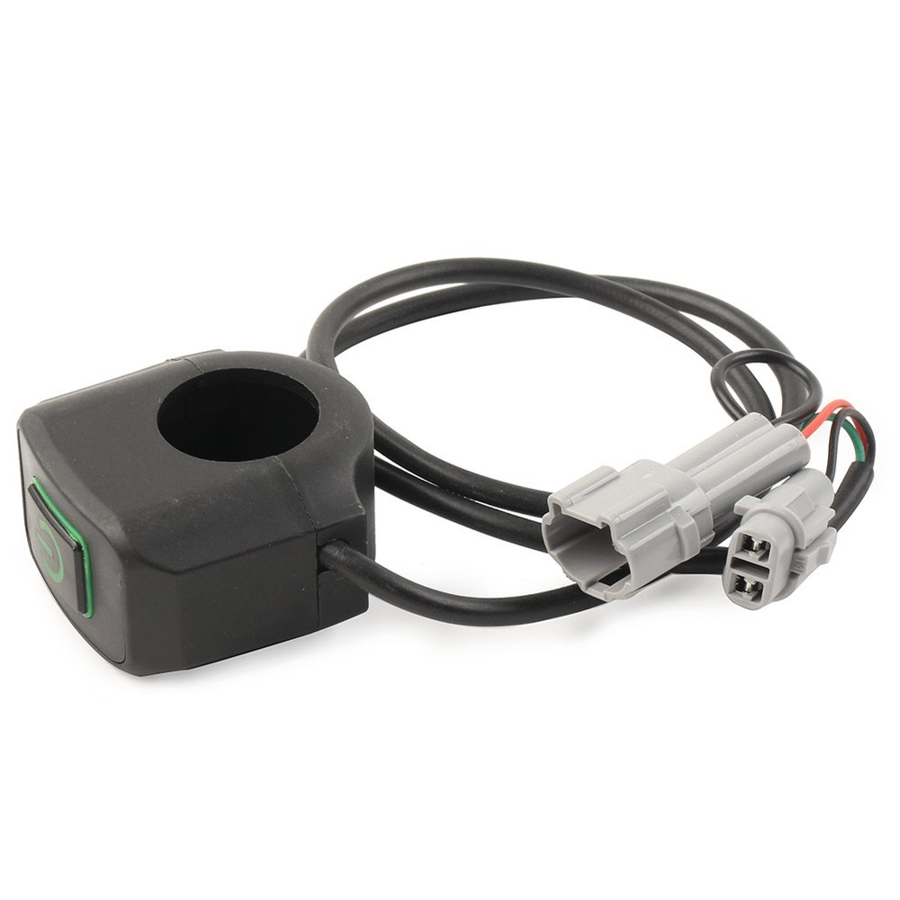 Plug-Play Headlight On/Off Switch Knob Switch Round Plug for Sur Ron