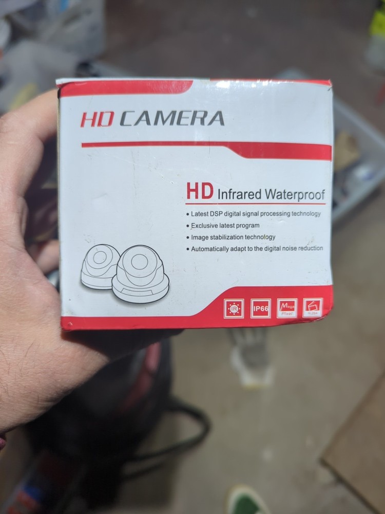 HD 1.2MP Infared Waterproof Dome Camera