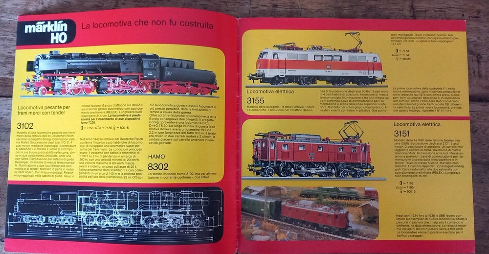 catalogo giocattoli. MARKLIN 1979.