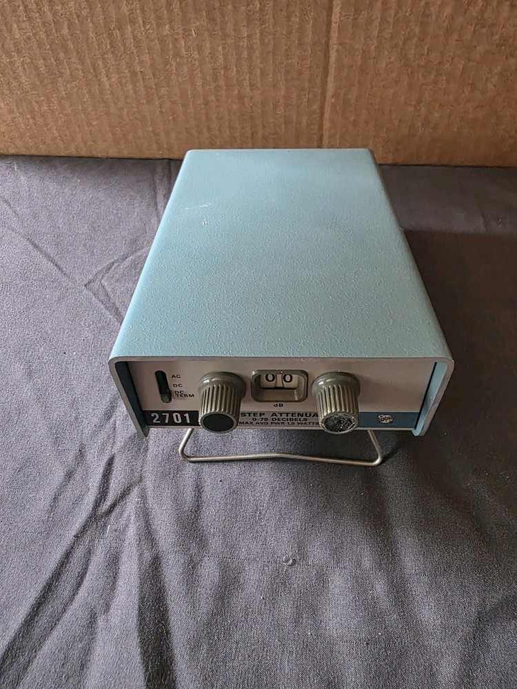 Tektronix 2701 DC to 1 GHz 79 dB 50 Ohm Variable Step Attenuator