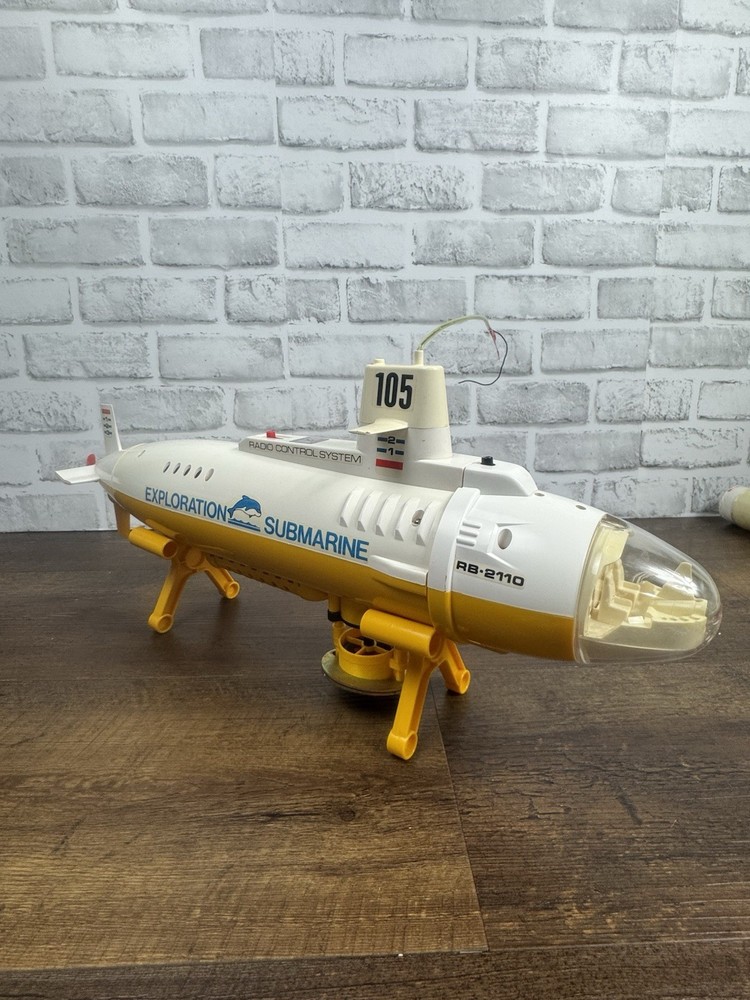 Vintage Nikko RC Exploration Submarine No Remote