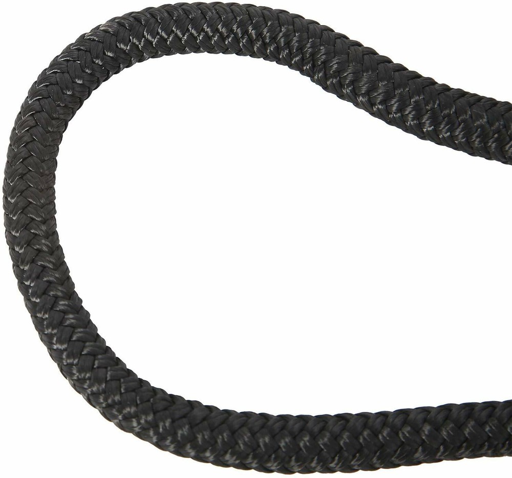 NovelBee 1/2"X 150' Double Braid Nylon Anchor Line with Stainless Thimble