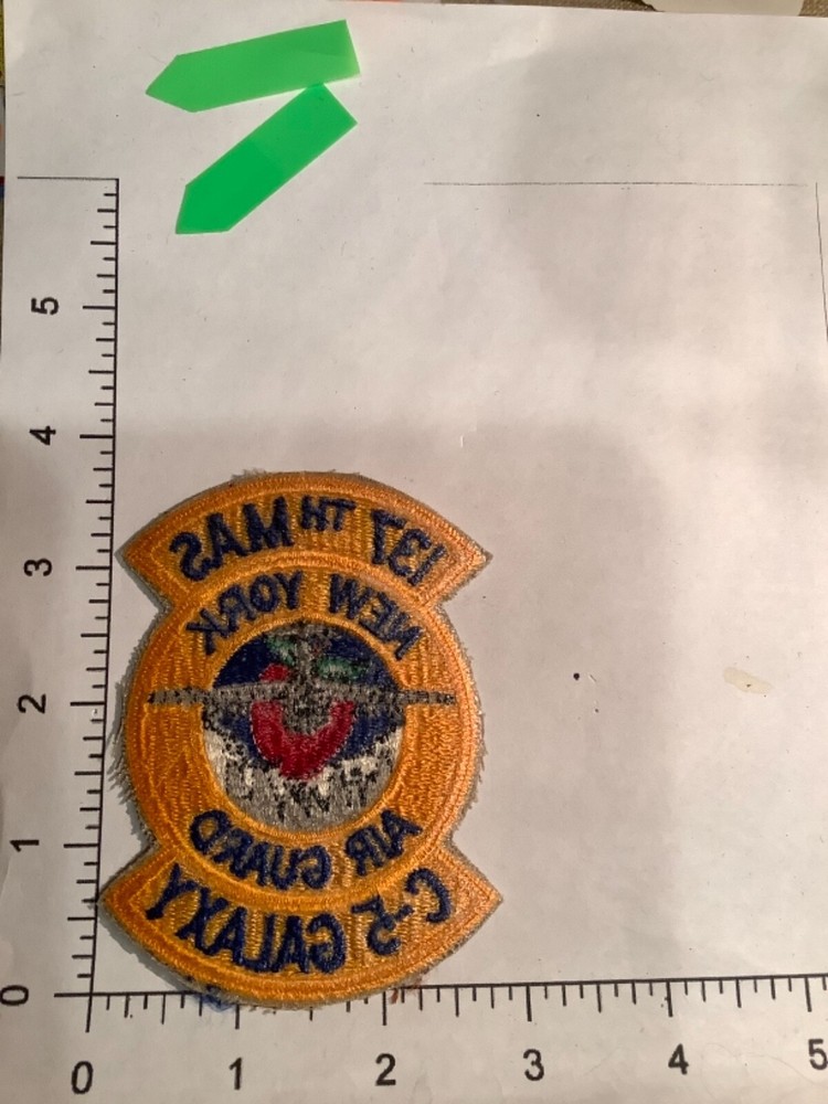 VINTAGE USAF 137TH MAS SQUADRON PATCH