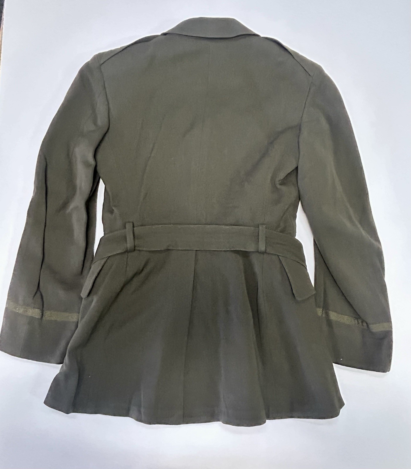 ORIGINAL WWII US ARMY OFFICER CLASS A DRESS JACKET 33 S