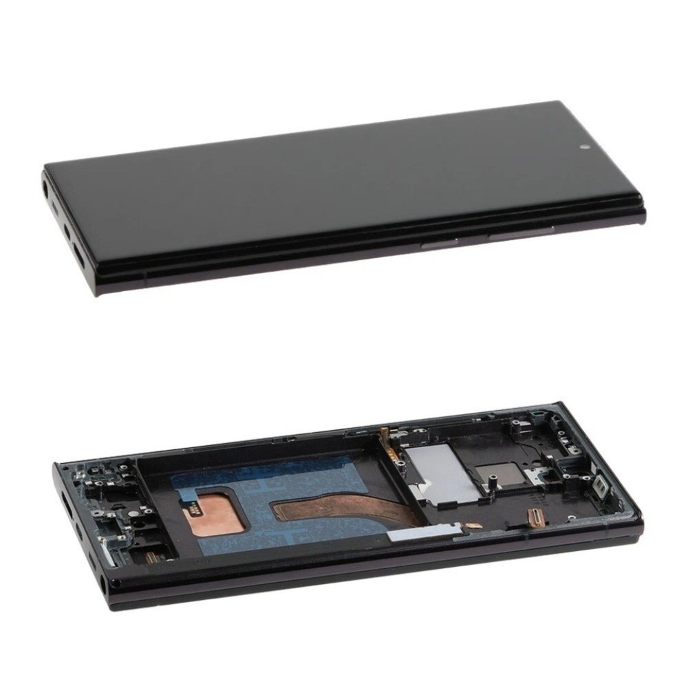 Premium LCD Screen Replacement for Samsung Galaxy S22 Ultra with Frame + Tools