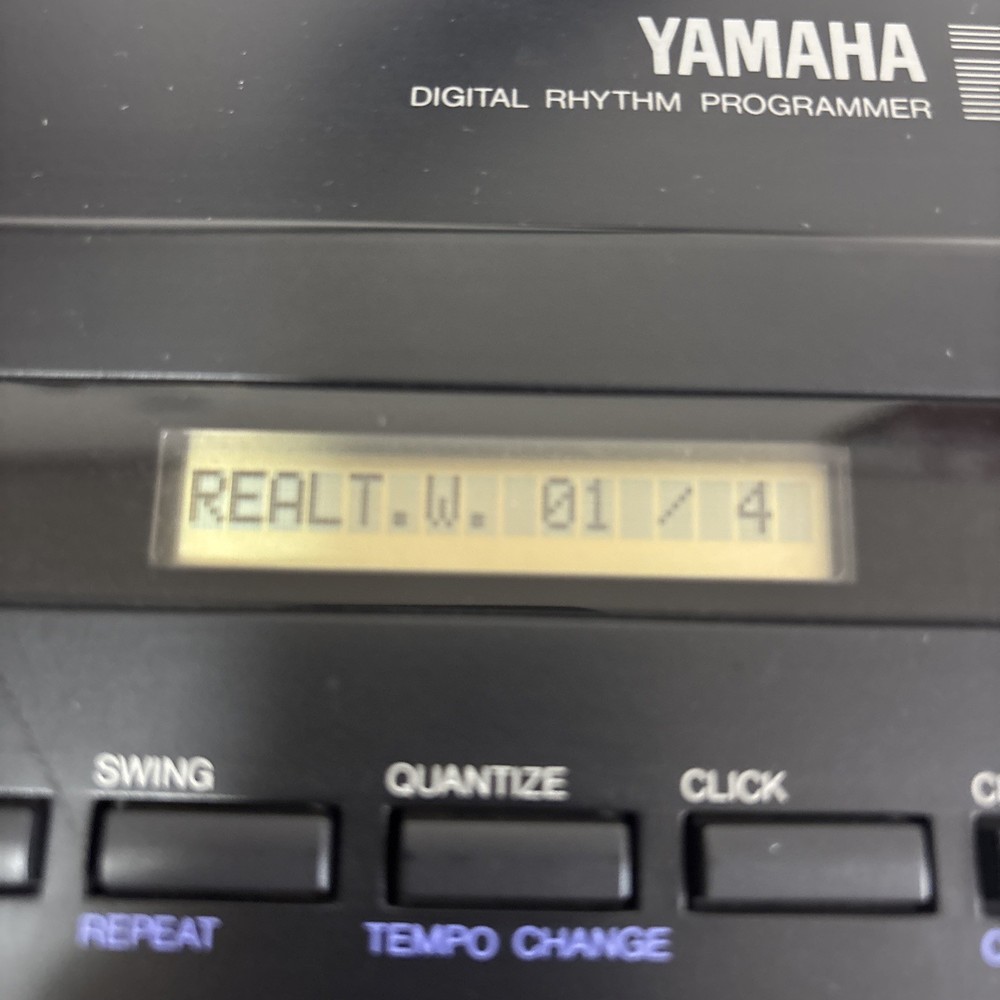 YAMAHA RX-15 Digital Rhythm Programmer Drum Machine