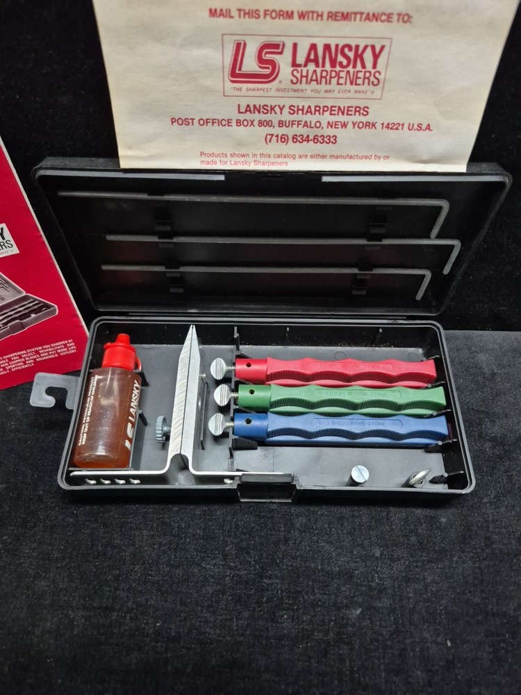 Lansky Professional Sharpening System Includes The Optional Universal Mount