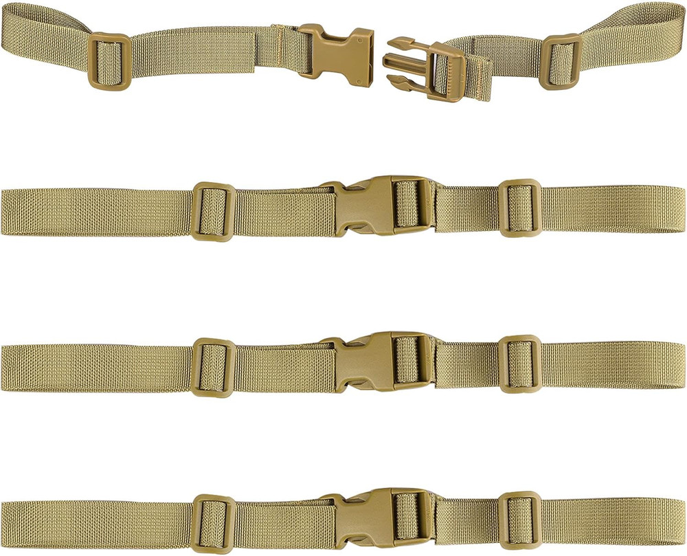 Backpack Chest Strap Adjustable Backpack Sternum Strap Chest Belt with Buckle (P