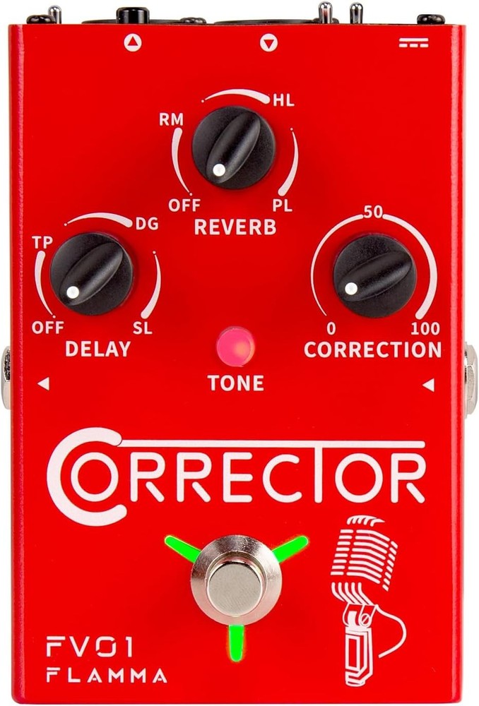 FLAMMA FV01 Vocal Effects Processor Pitch Correction