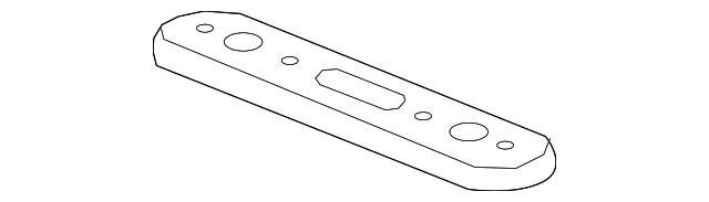 Genuine GM Front Pipe Bracket 84134016