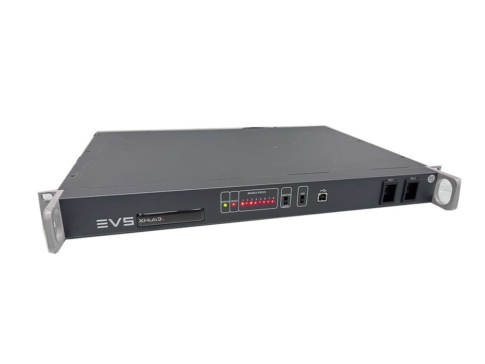 EVS XHub3 Network Hub for Production Servers