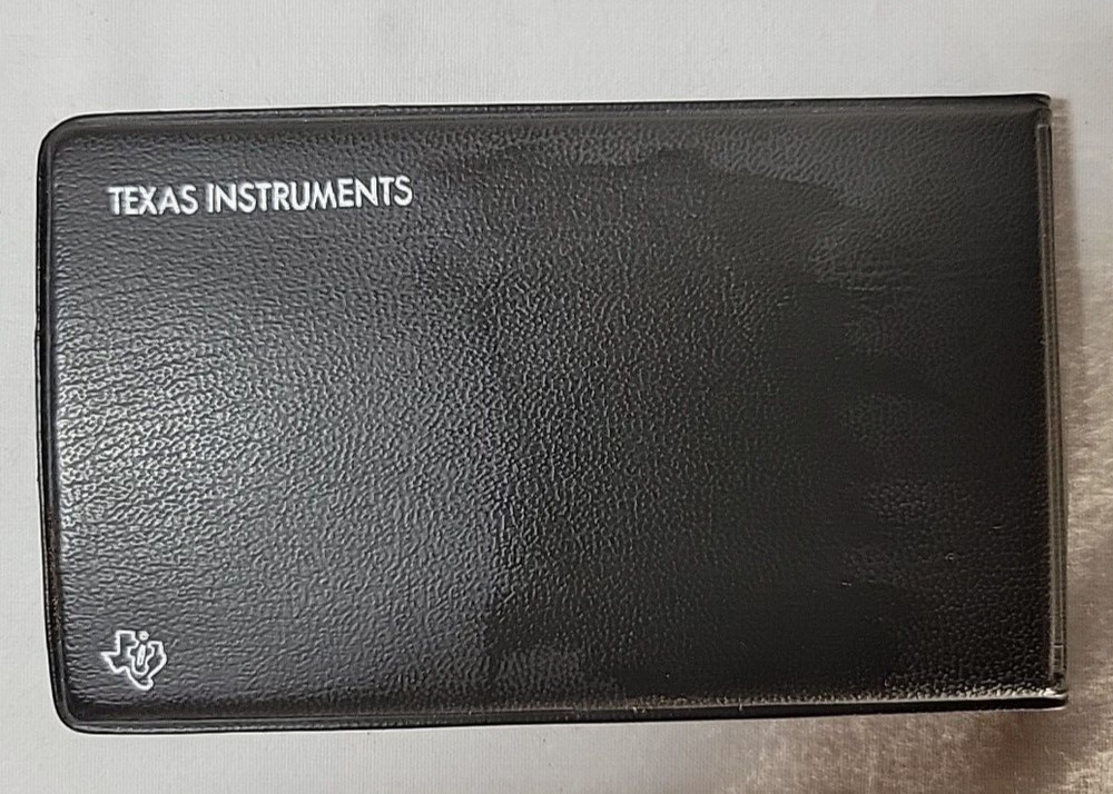 Texas Instruments / TI-1780 / Solar Powered Calculator / Original Sleave / Works