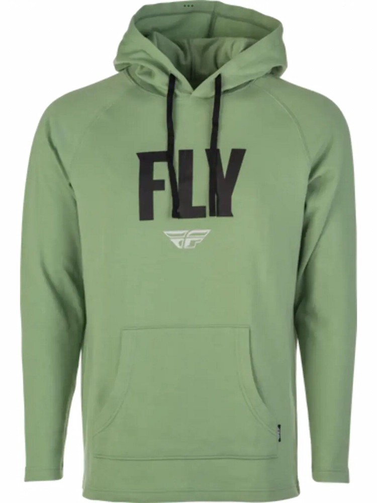 FLY RACING WEEKENDER PULLOVER HOODIE MOSS GREEN MEDIUM