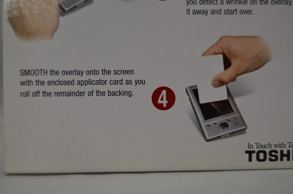 Screen Overlay for Toshiba Pocket PC