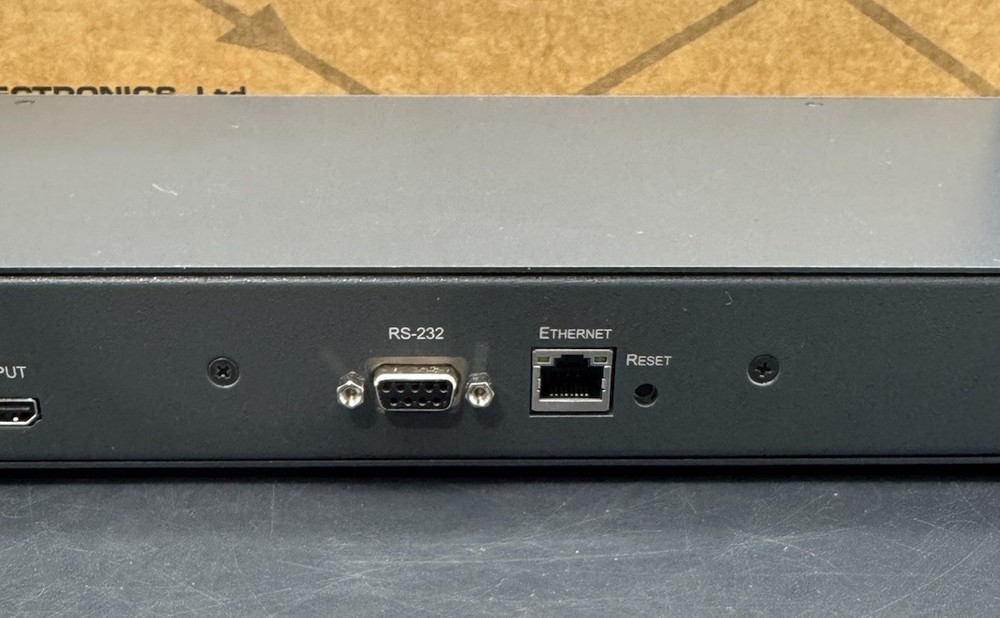 Kramer VS-41H Pro 4x1 HDMI Switcher EDID IR Remote Rack AV | Powers On