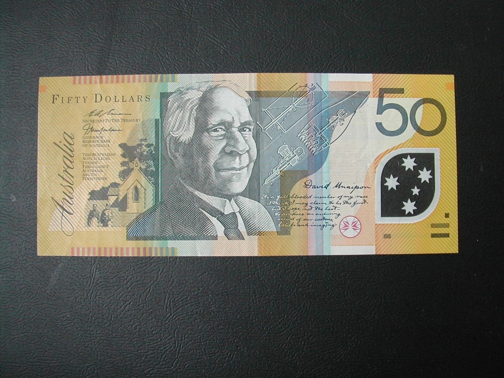 Australia 50 Dollars Banknote / High Grade