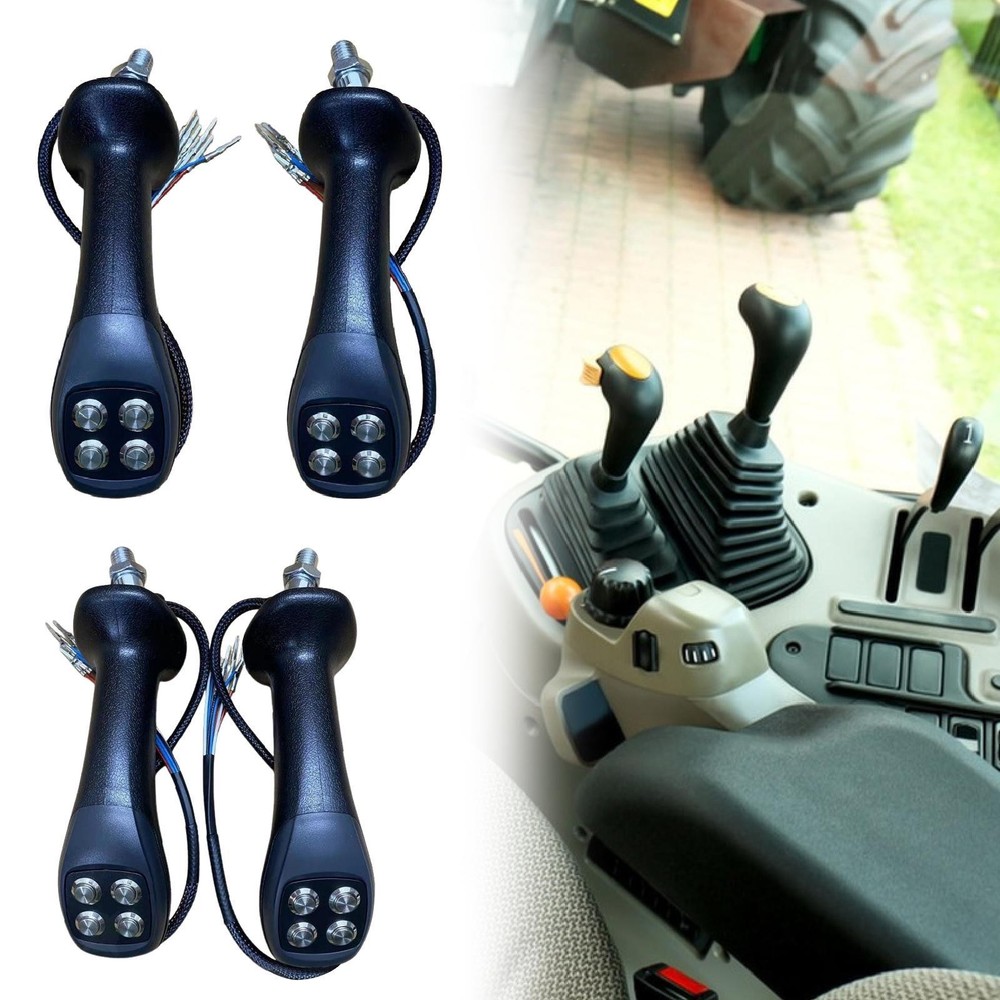 Wheel Excavator 4 Button Grab Handle Excavator Control Handle Button Switch