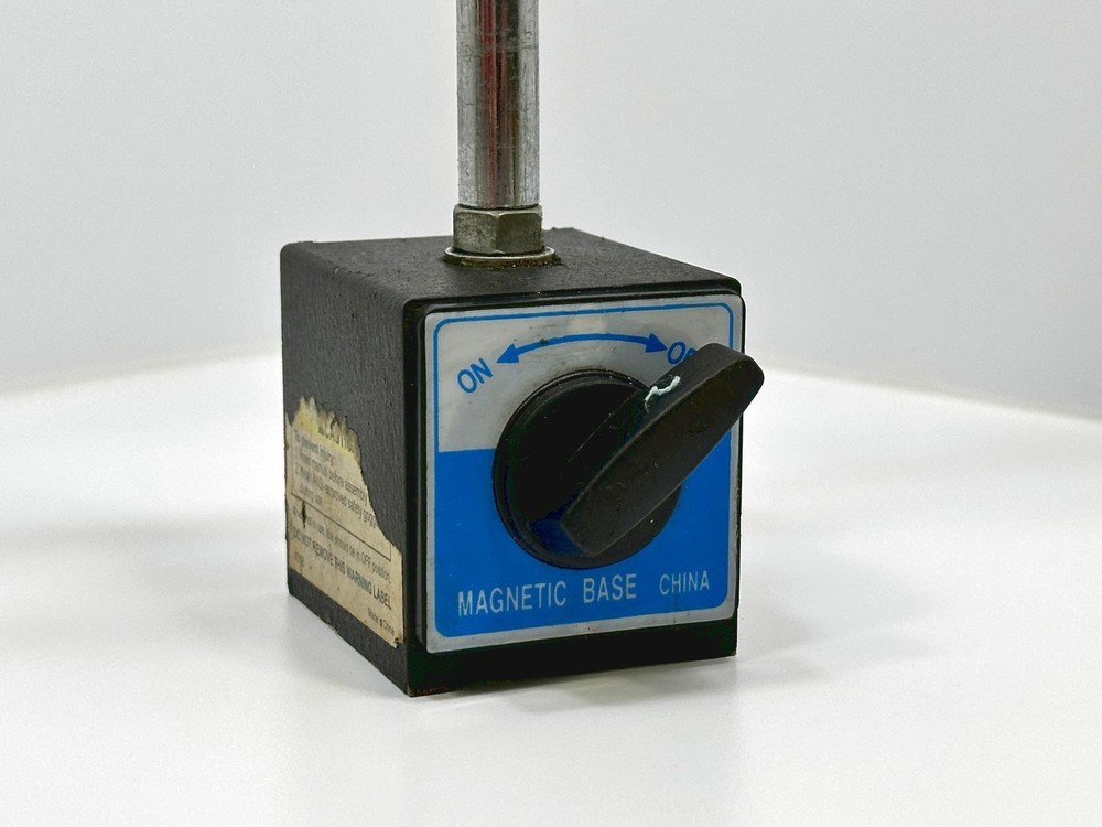 Generic Magnetic Indicator Base / Stand 9" Tall x 2" by 2.5" Base Preowned