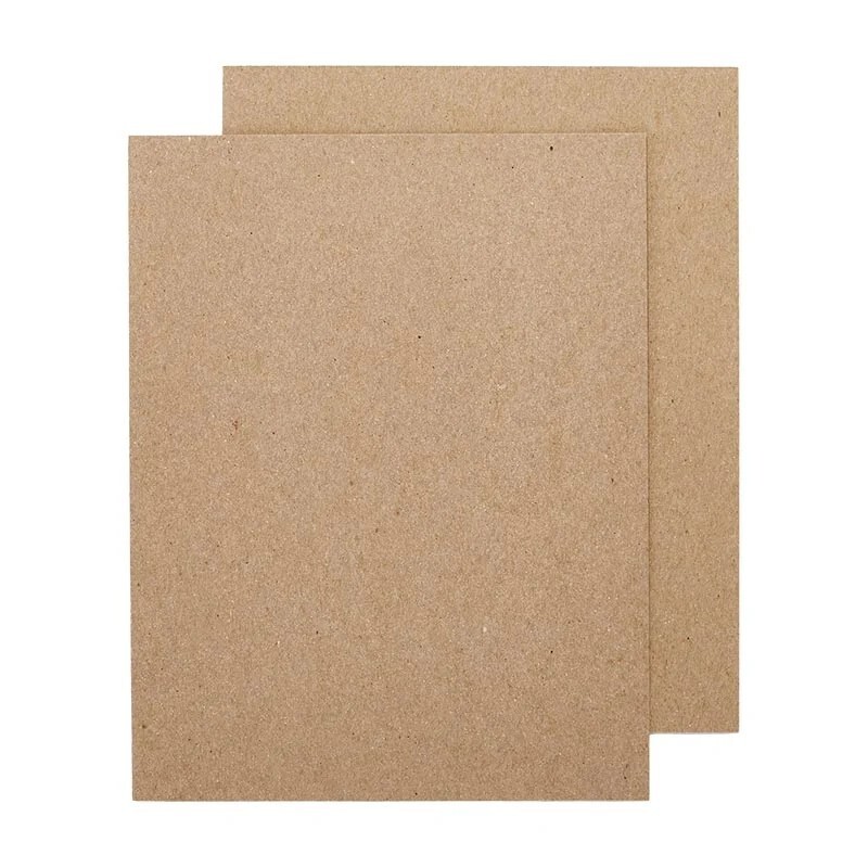 8 1/2 x 11" Chipboard Pads - .022" thick - Brown (50 - Count)