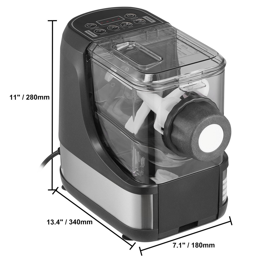 Electric Pasta Maker Automatic Noodle Making Machine with 8 Pasta Shape