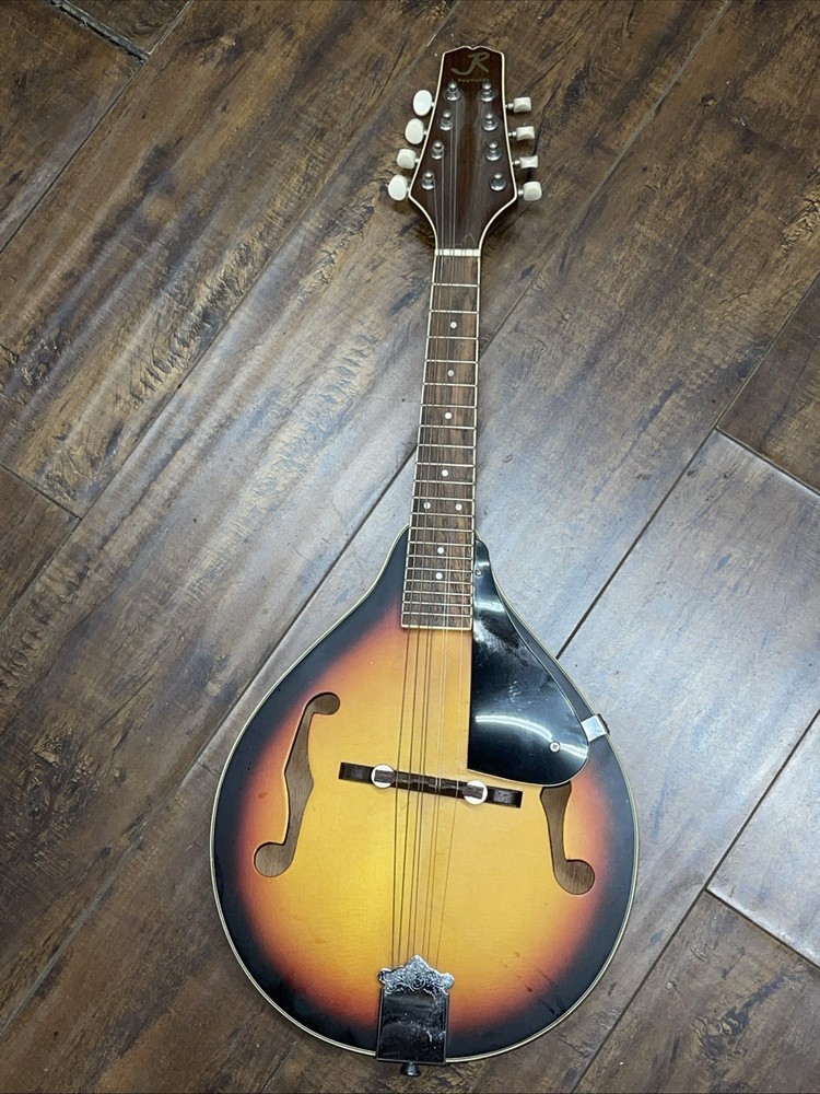 Vintage J. Reynolds A-style mandolin 8 Strings Without Case Missing 1 String