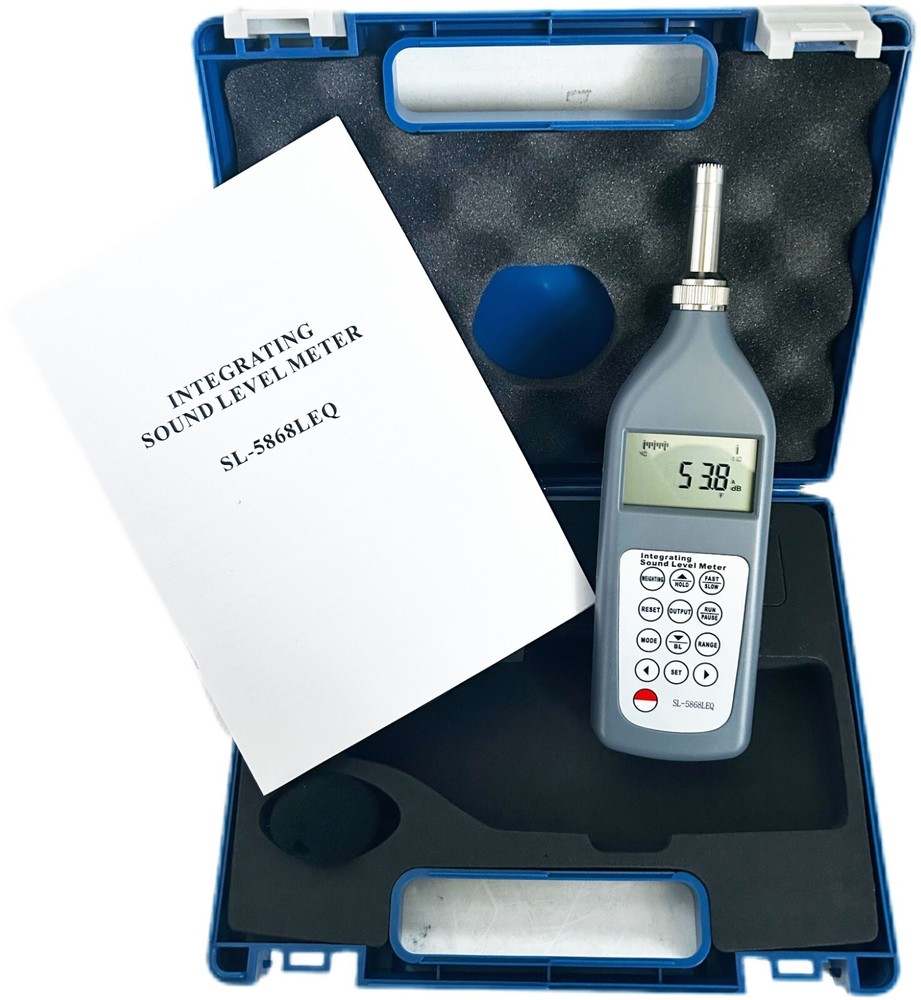 Integrating Sound Level Meter with Integration Statistical Functions 25~130dB(A)