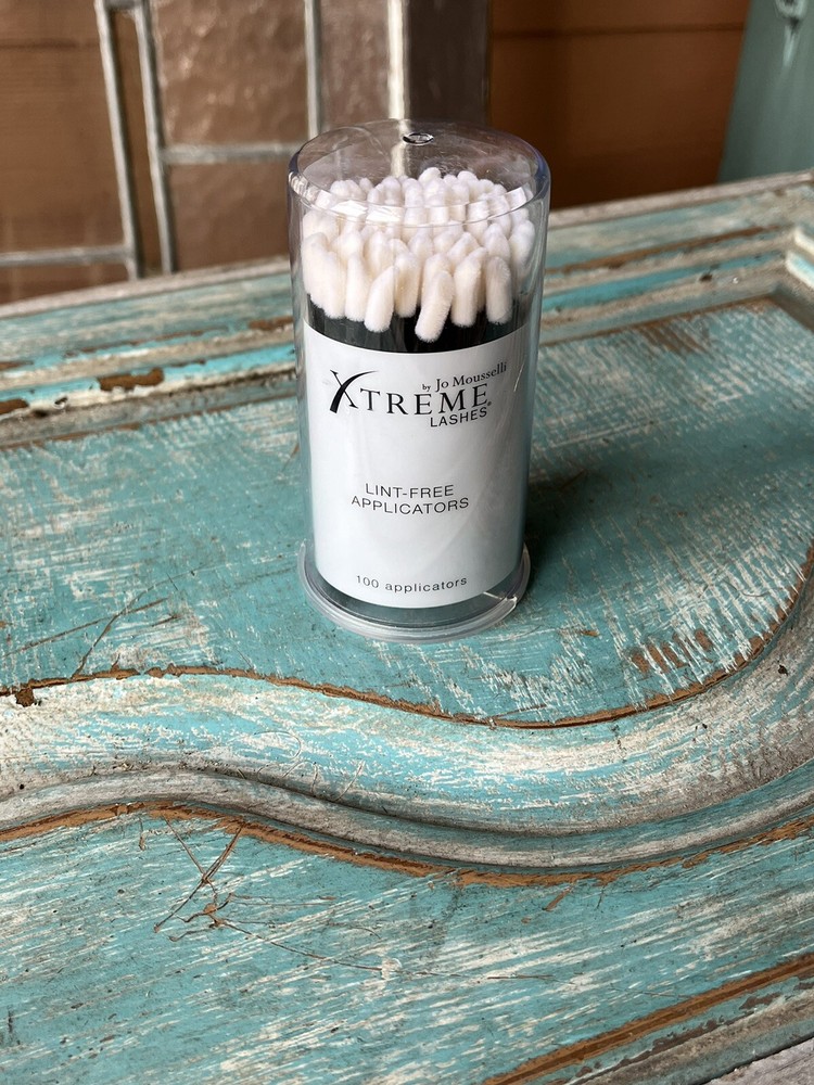 Xtreme Lashes ™ Eyelash Eye Makeup Removal Applicators Brushes Swabs OPENED