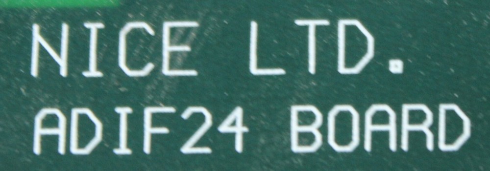 NICE SYSTEMS ADIF24 BOARD ASSY 150A0055-02