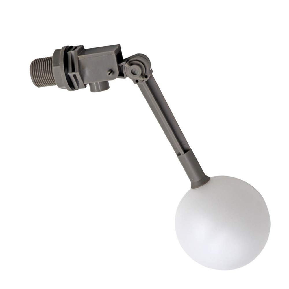 "3/4"" Plastic Water Tank Float Valve w/ Adjustable Arm Automatic Fill"