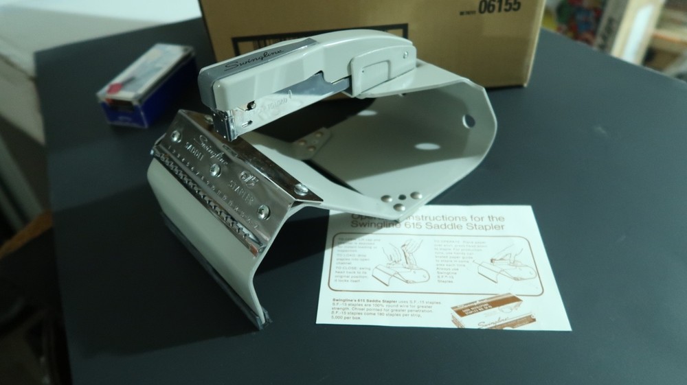 Swingline 615 Saddle Stapler Lightly Used High Quality