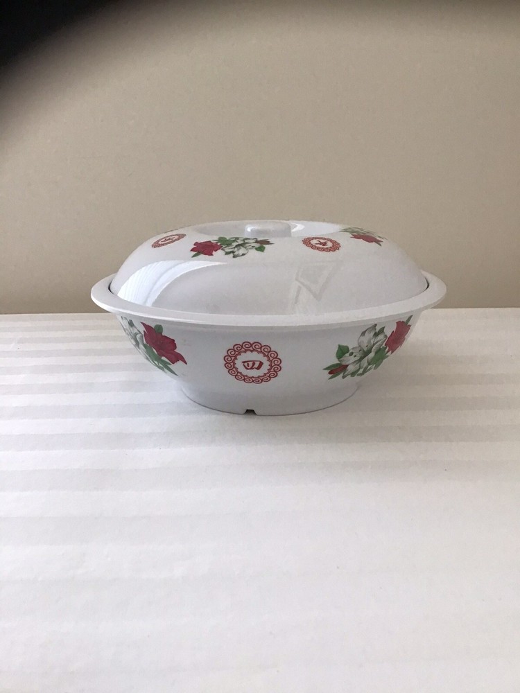 Chi Yee Melamine Rice Noodle Soup Bowl