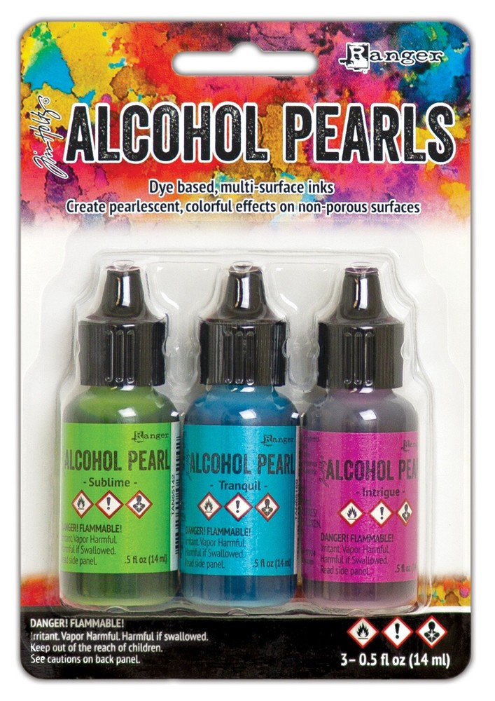 Tim Holtz Alcohol Ink Pearls Kits 3/Pkg-Kit #2 - 2 Pack