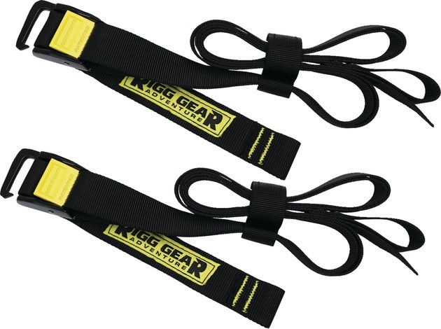 Nelson-Rigg Sierra Saddlebag Strap Kit Black/Yellow