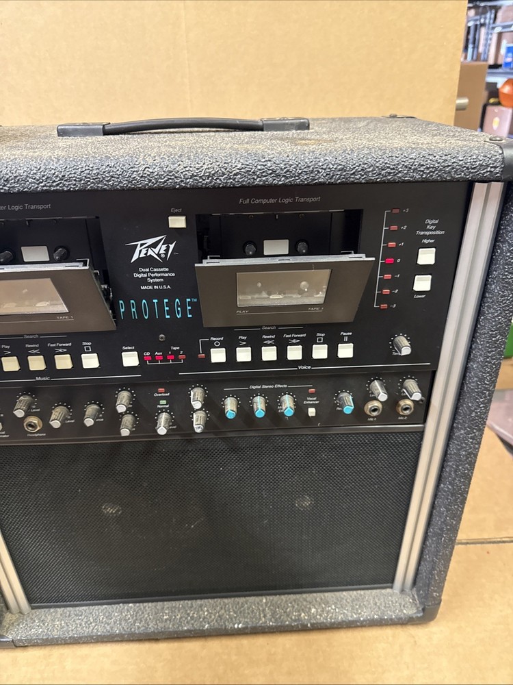 Peavey Protege DPS 2 Cassette recorders Powers On But Untested Past That