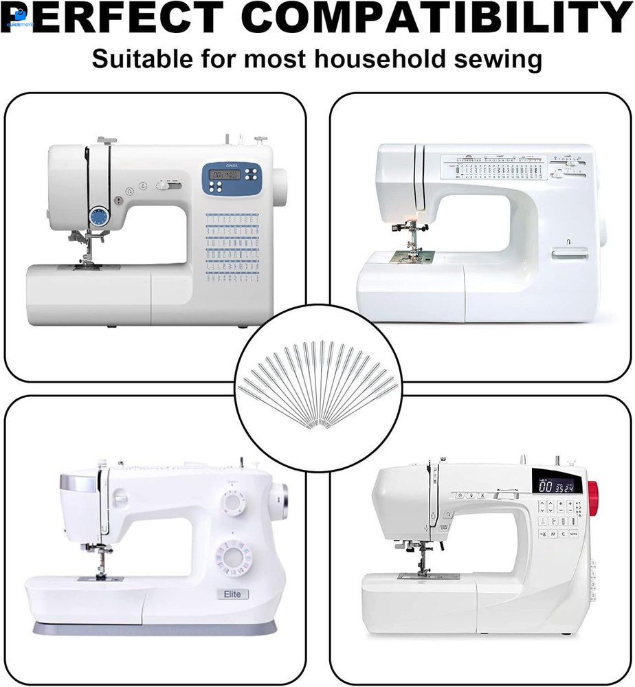 Sewing Machine Needles, Universal Needle, ONEHERE Compatible...