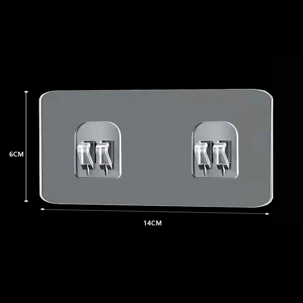 9Pack Shower Adhesive Hooks Replacement, Strong Adhesive Sticker Hooks4130