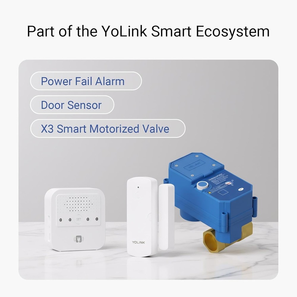 Wireless Water Leak Detection System, Hub Included