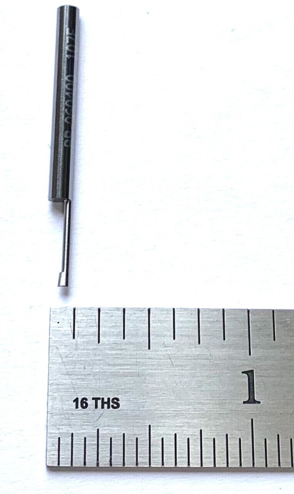 0.060" x .400" MAX BORE SOLID CARBIDE BORING TOOL MICRO 100 BB-060400 - USA!
