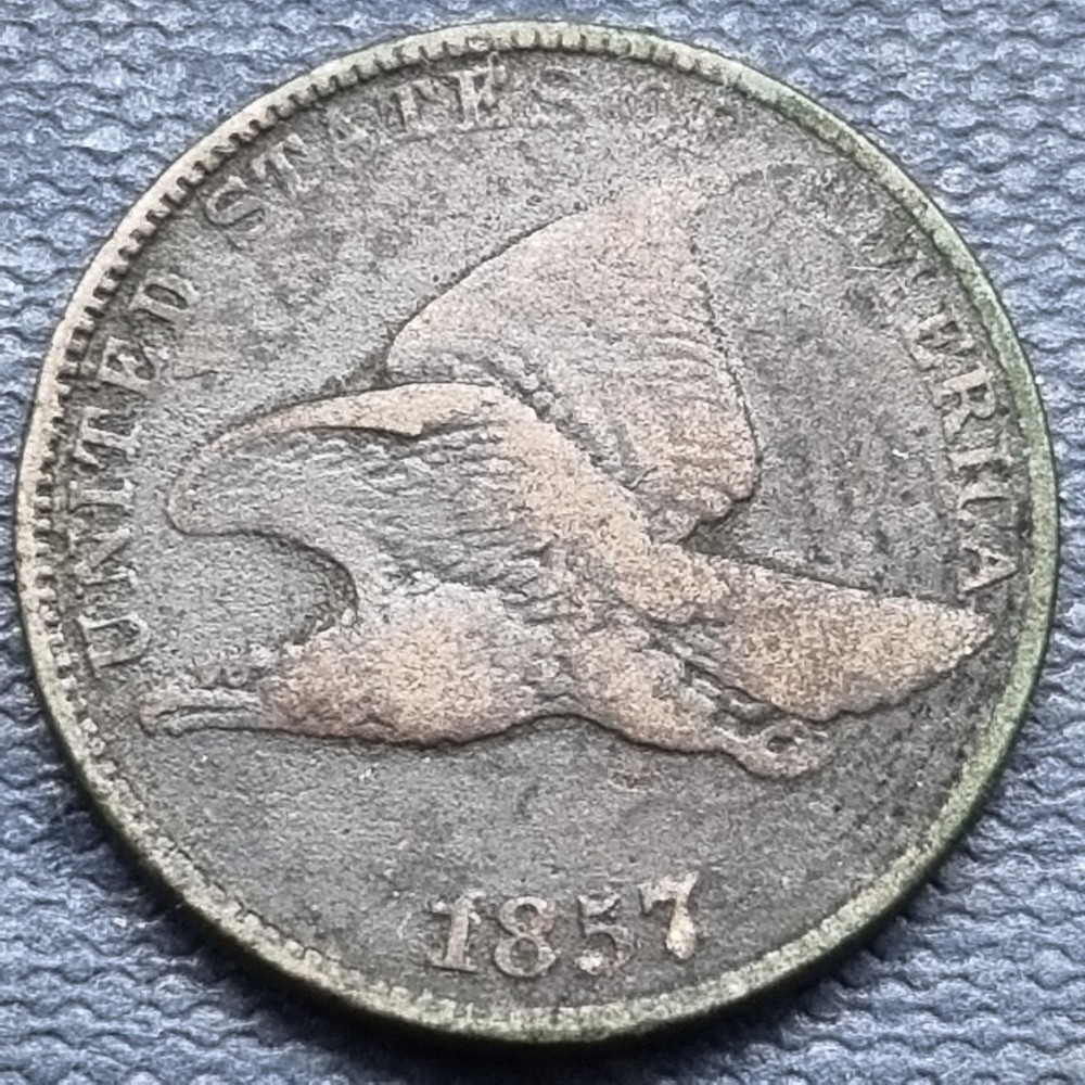 1857 Flying Eagle Cent 1c Better Grade #95872