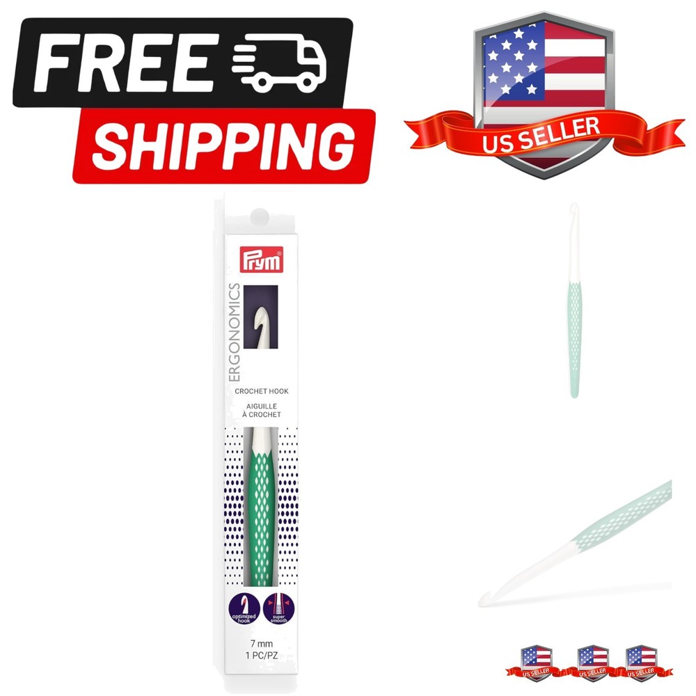 Ergonomics Crochet Hook 7 mm