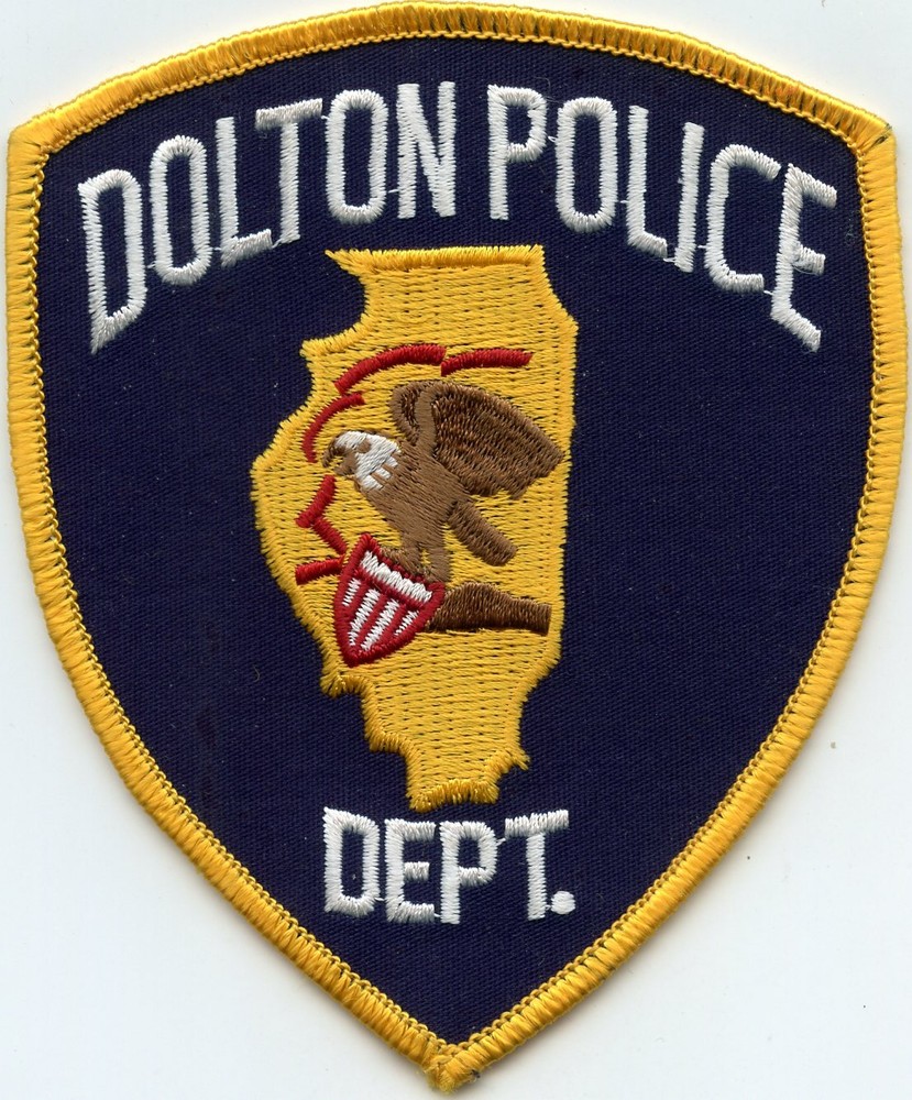 DOLTON ILLINOIS IL POLICE PATCH