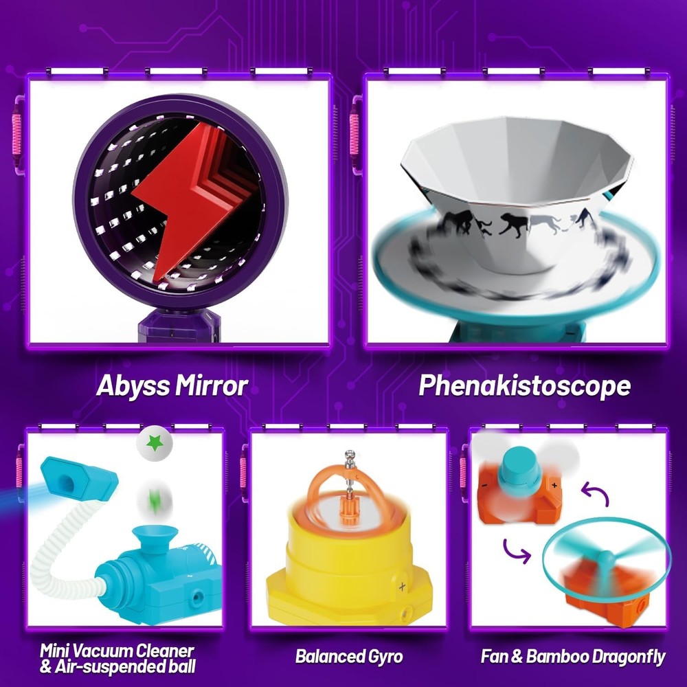 Gohero Circuits Science Kit，76 STEM Projects,Science Experiments for Kids with F