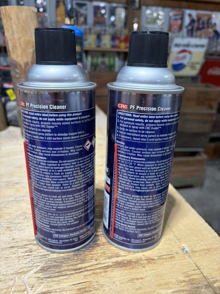 PF Precision Cleaner 2 Spray Cans CRC